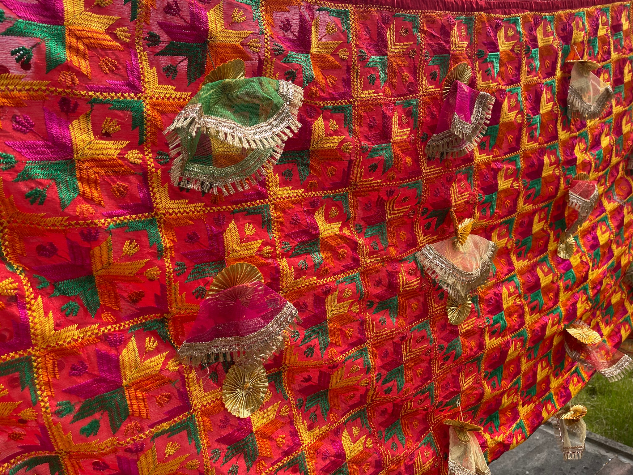 Heavy Phulkari Maiyan Chunni