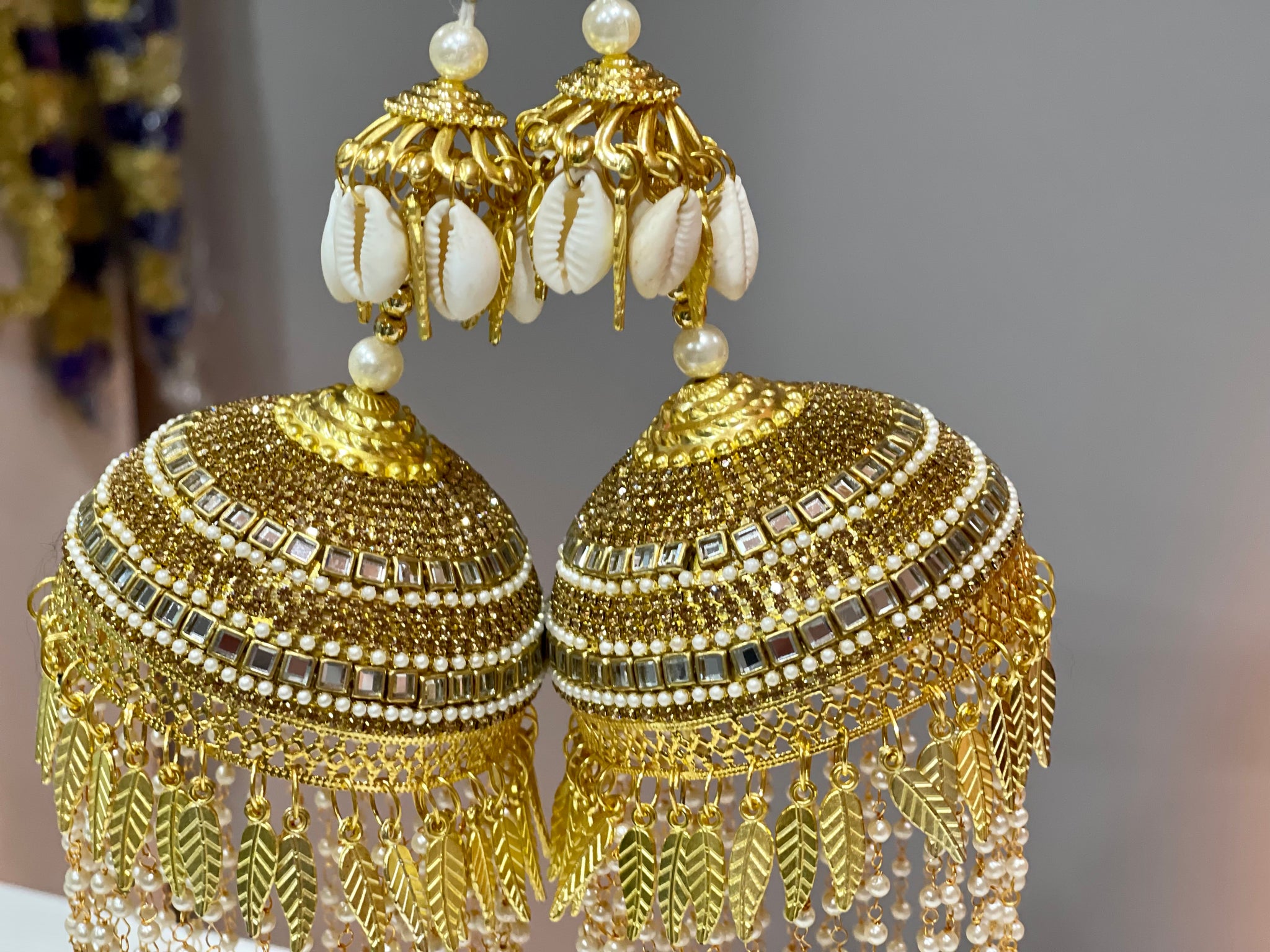 Antique Gold Bridal Trousseau Box – Viah Waale
